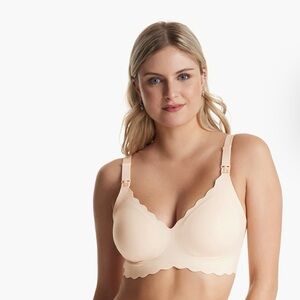 Jelly Strip - Seamless Floral Push up Nursing Bra